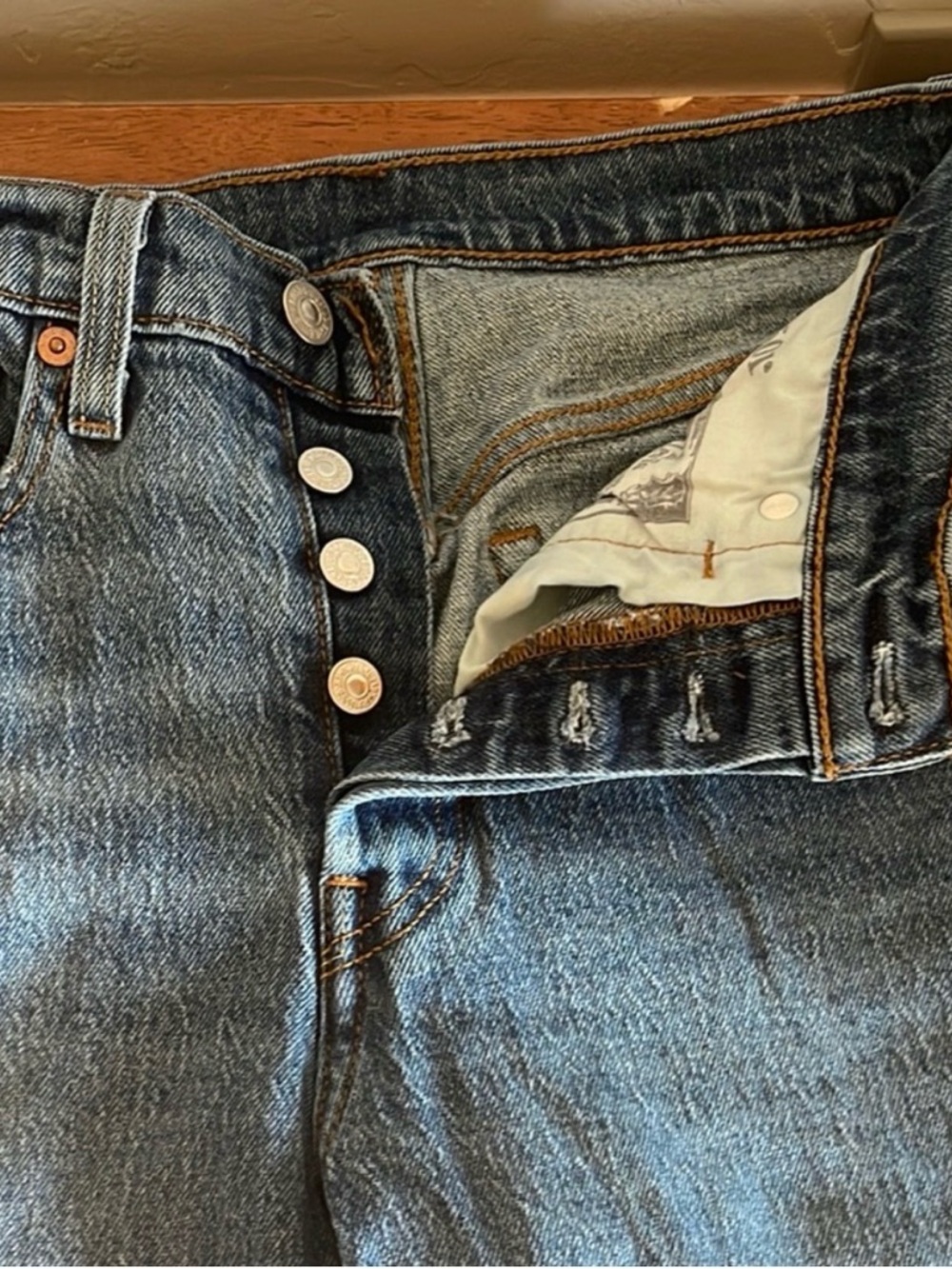 Levi's 501 Classic Blue Denim